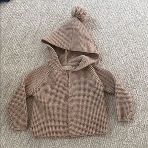 Rylee + Cru Knit Cardigan in Cream